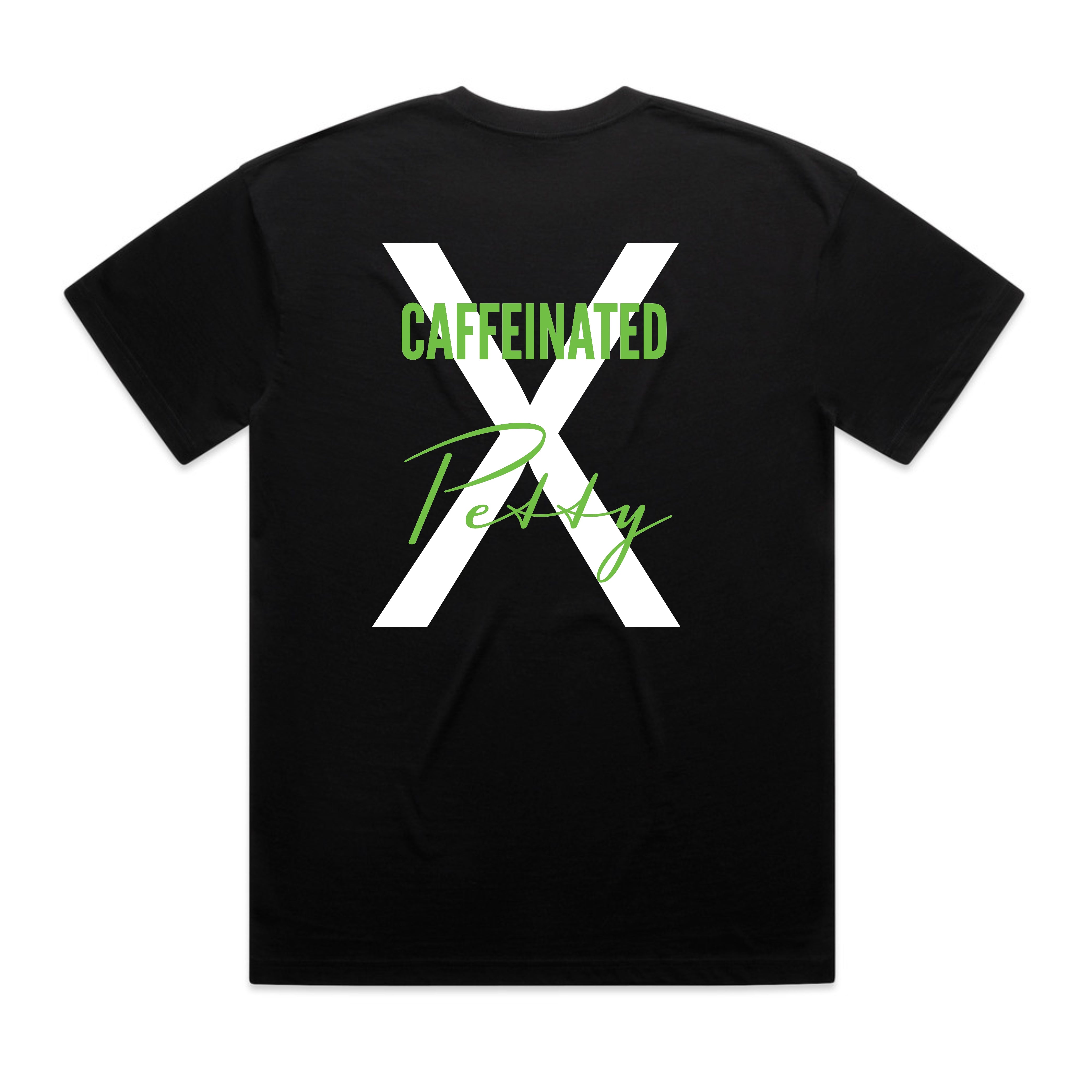 Project P Caffeinated X Petty Blacklight Tee back