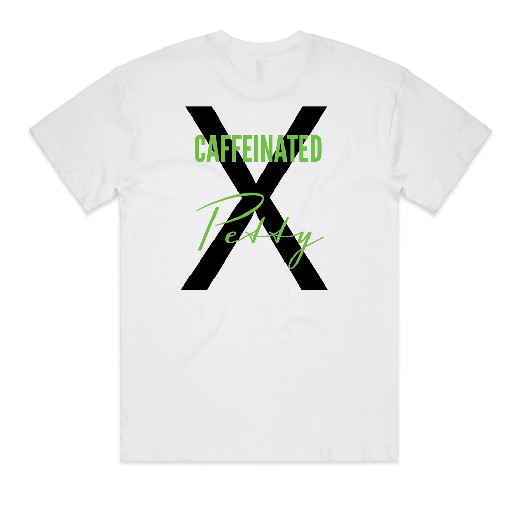 Project P Caffeinated Petty white tee